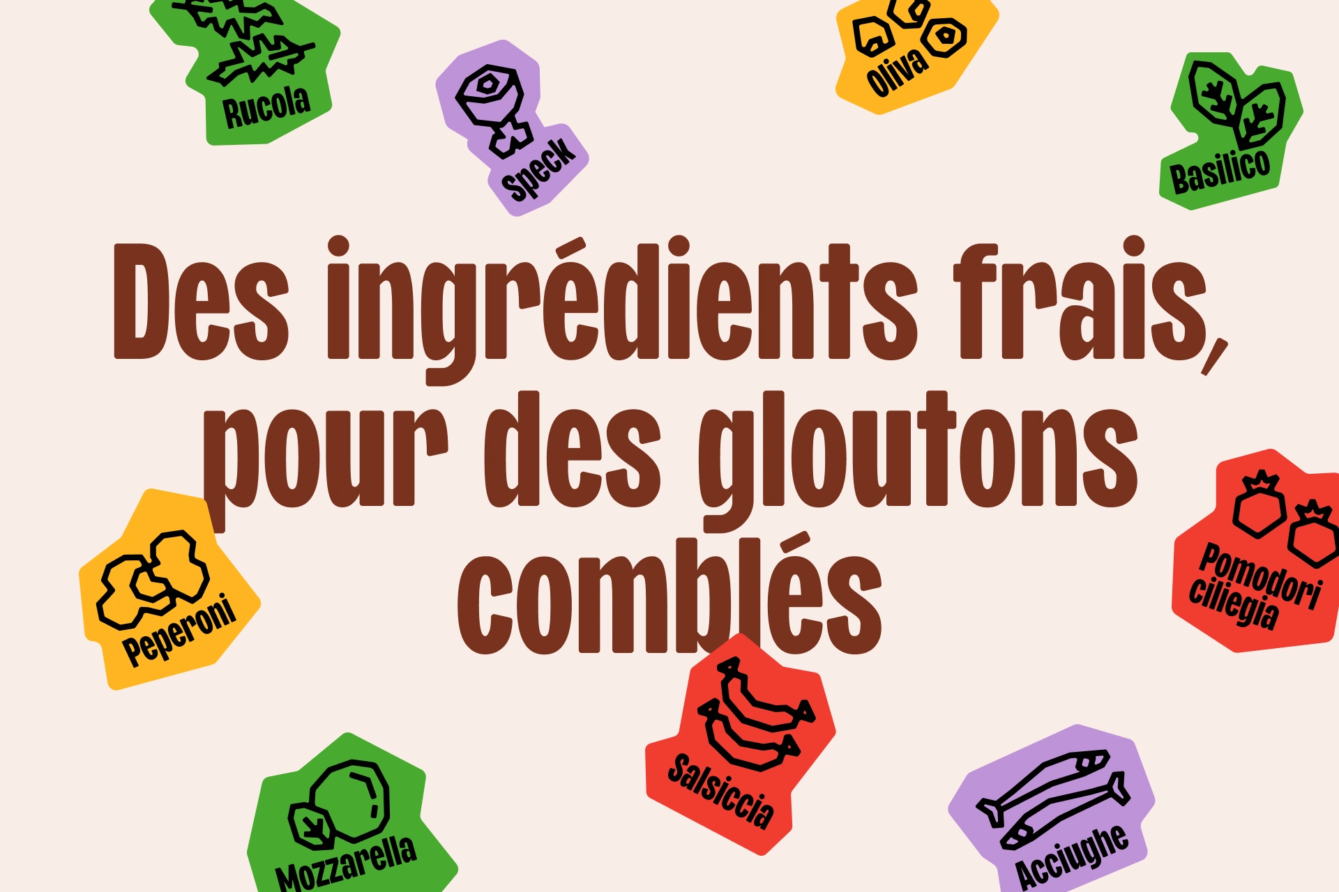 Golosino — packaging pizza