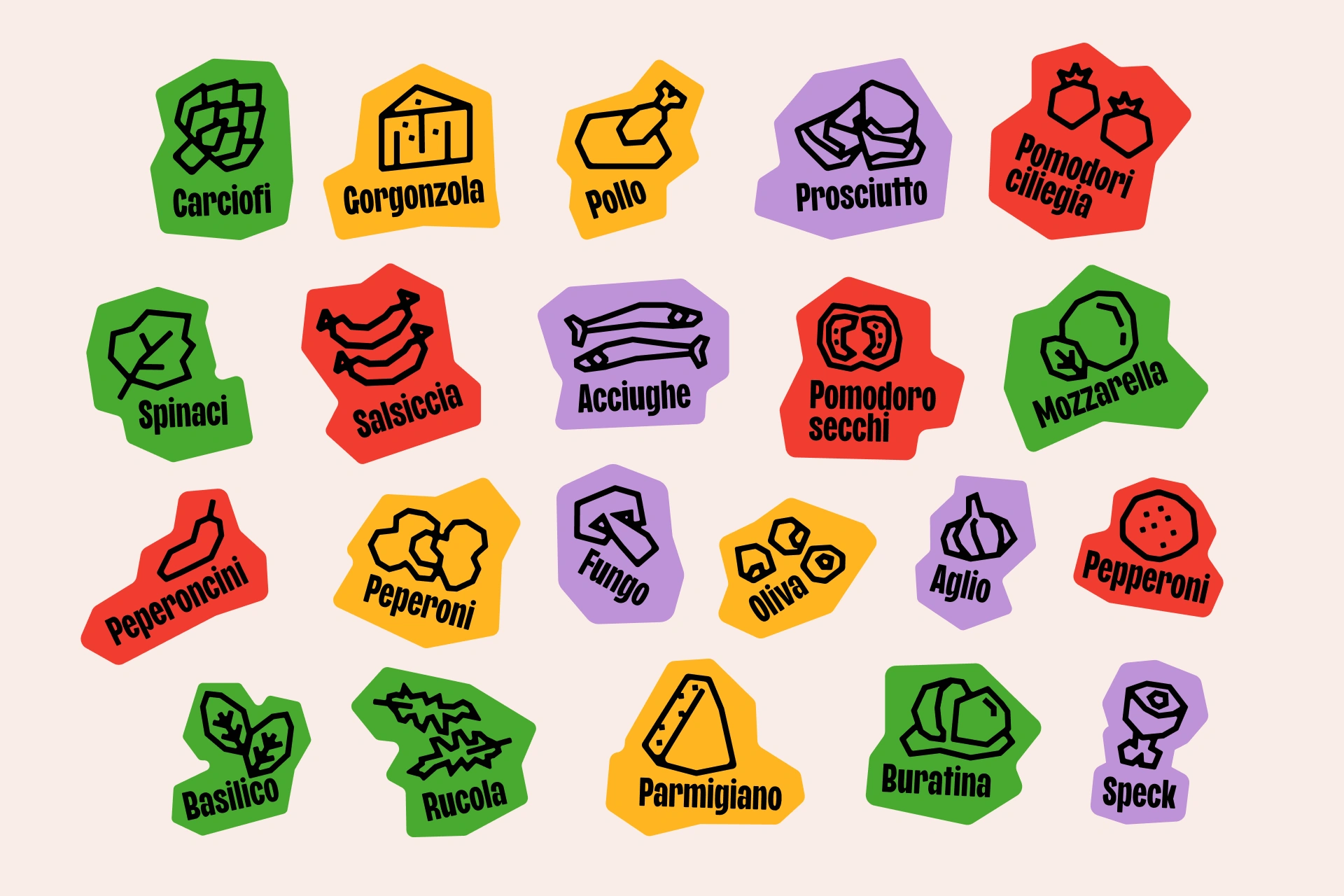 Golosino — déclinaison 3