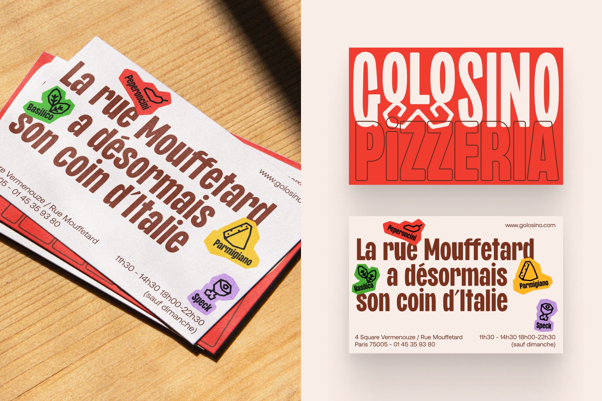 Golosino — application