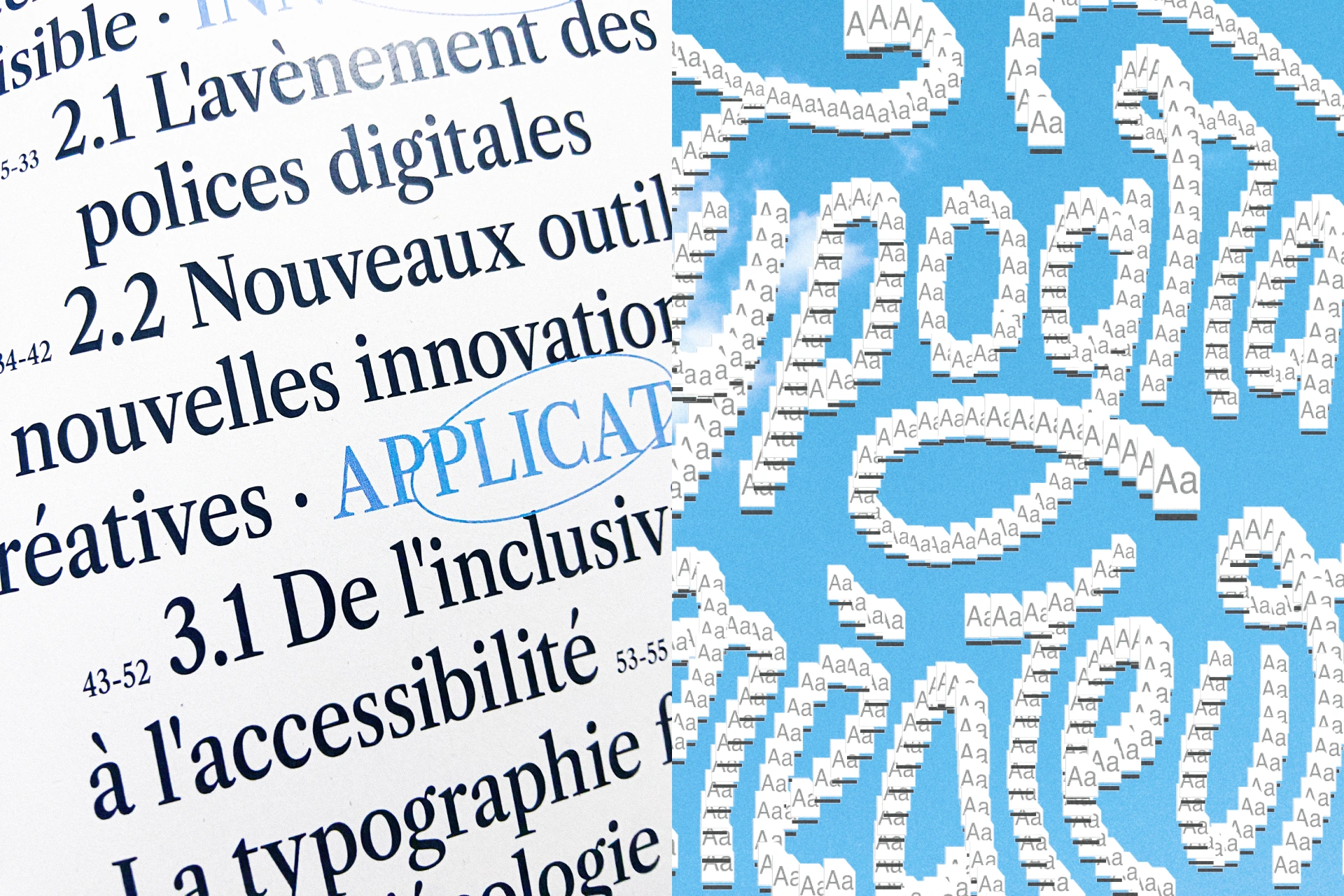 Typographes — détail typographique 1