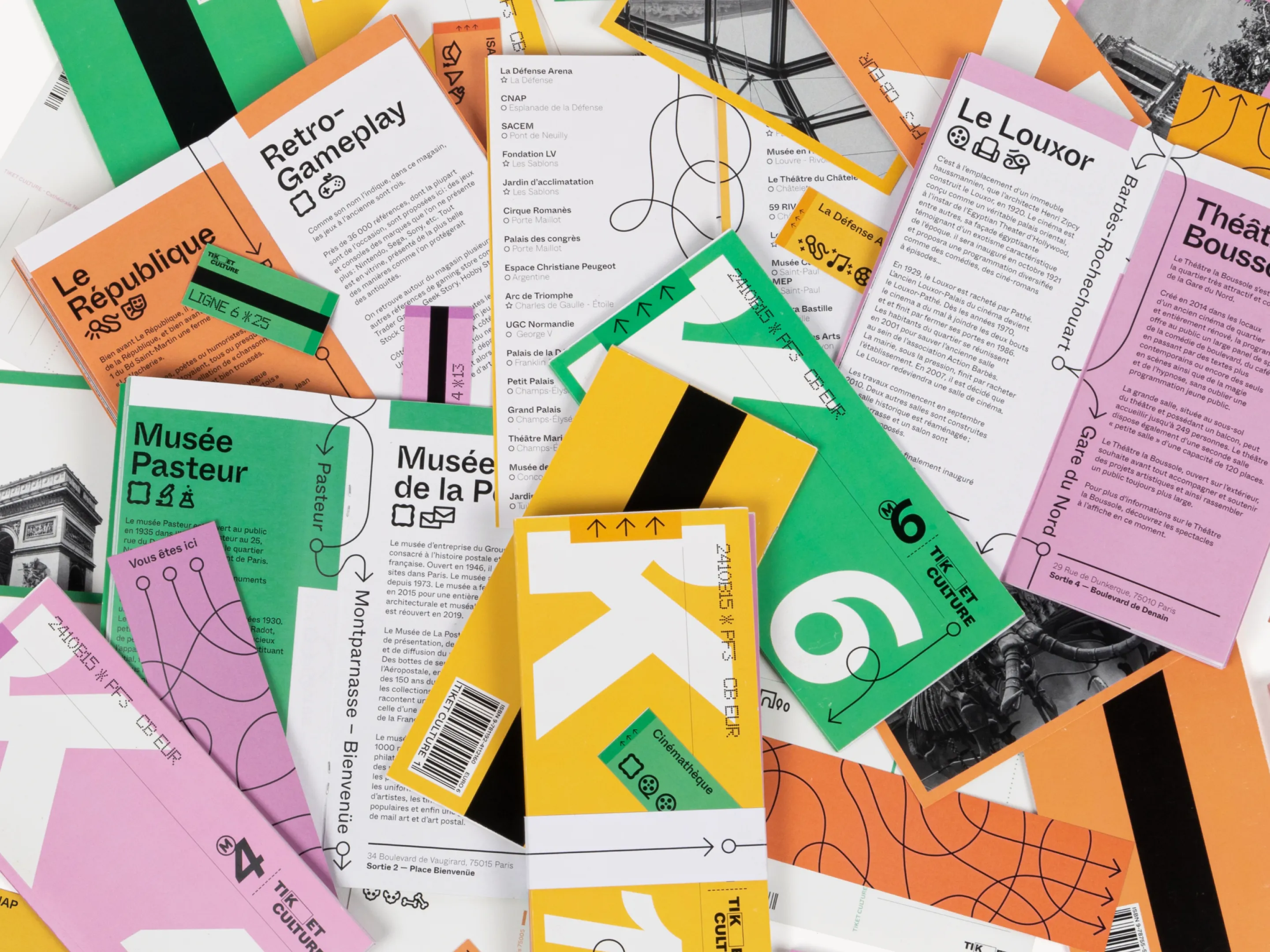 Ticket Culture — ensemble des éléments