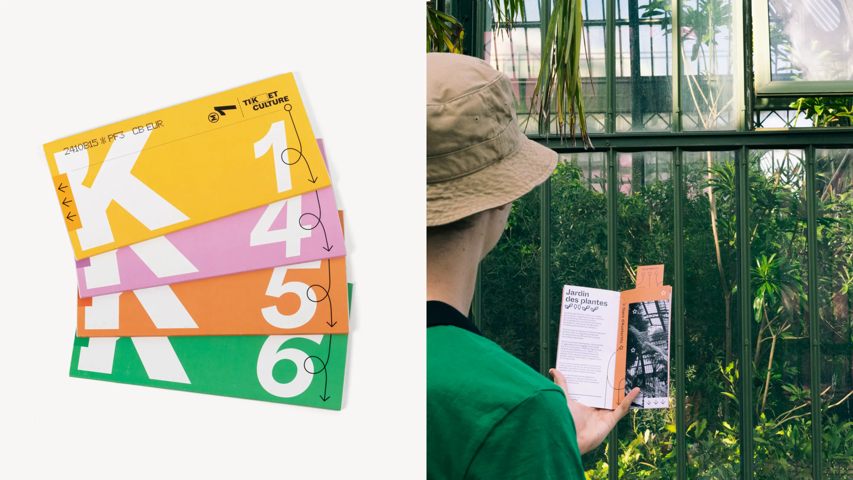 Ticket Culture — livres et voyageur